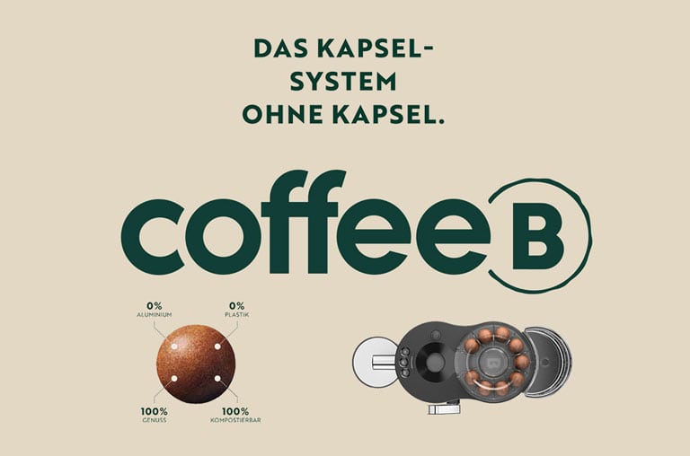 CoffeeB – der Kaffee, der den grünen Weg rollt